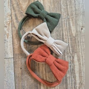 5/$20 Bundle Of 3 Baby Girl Headbands